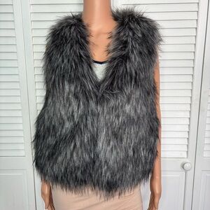 MICHAEL Michael Kors Faux Fur Vest Size XS